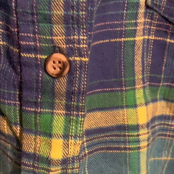 cg.l.cg 2x cool colors flannel long sleeve - Picture 3 of 4